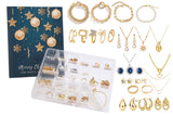 24Pcs Christmas Jewelry Advent Calendar Bracelet Set
