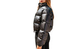 PU Leather Quilted Jacket