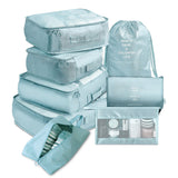 8PCS Travel Luggage Packing Cubes Organizers Set