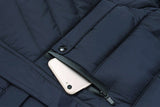 Men Fleece-Lined Quilt Hacket