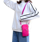 Nylon Phone Multi-Pocket Crossbody Bag
