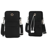 Nylon Phone Multi-Pocket Crossbody Bag