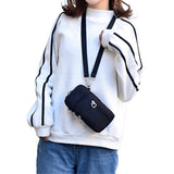 Nylon Phone Multi-Pocket Crossbody Bag