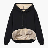 Women's Pullover Hoodies Tops Casual Long Sleeve Pocket Sweatshirts