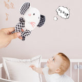 2 Pack Baby Rattle Toy Infant Soft Hand Grip Toy