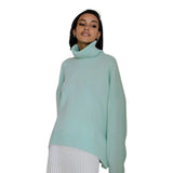 Women's Turtleneck Long Sleeve Knited Sweaters