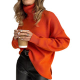 Women's Turtleneck Knit Sweaters