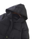 Midi Hooded Puffer Jacket