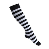 6 Pairs Knee-Length Printed Compression Socks