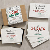 Christmas Countdown Calendar Advent Calendar Contains 24 Cards