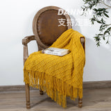 Knit Woven Blanket for Couch