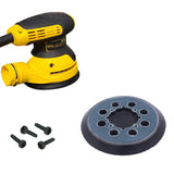 4 Packs 5 inch 8 Hole Hook and Loop Replacement Sanding Pad for DeWalt DWE64233 & N329079