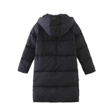 Midi Hooded Puffer Jacket