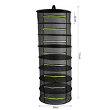 2/4/6/8 Layer Herb Plant Drying Rack Collapsible Dry Net Hanging Drying Rack with Storage Bag