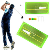 Golf Training Mat Batting Golf Hitting Mat Golf Training Aid Equipment