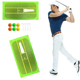 Golf Training Mat Batting Golf Hitting Mat Golf Training Aid Equipment