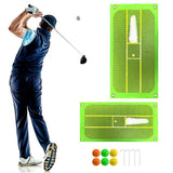 Golf Training Mat Batting Golf Hitting Mat Golf Training Aid Equipment