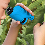 Pocket Microscope Science Toys Educational Microscope Kit for Kids Portable