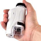 Pocket Microscope Science Toys Educational Microscope Kit for Kids Portable