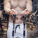 Pair of Pull up Handles Grips Resistance Band Handles Exercise Training Handles Sling Trainer