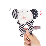 2 Pack Baby Rattle Toy Infant Soft Hand Grip Toy
