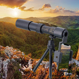 300X40mm Super Telephoto Zoom Monocular Telescope With mini Tripod Set