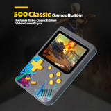 500 In 1 Portable Handheld Retro Video Game Console Doubles Mode
