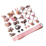 24Pcs Princess Hair Accessories Set