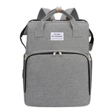 Foldable Mommy Backpack  with Bed