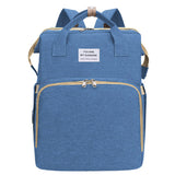 Foldable Mommy Backpack  with Bed