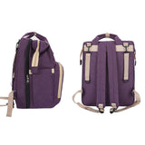 Foldable Mommy Backpack  with Bed