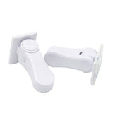 4Pcs Child Handles Door Lever Lock Adhesive Proof Doors Safety Tools