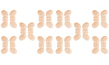 10Pairs Self-Adhesive Heel Grips with Anti-Slip Dots