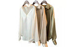 Women's Satin Silky Shirt