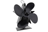 4-Blade Heat Powered Stove Fan