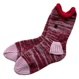 1 Pair Unisex Christmas Knit Crocodile Socks Cute Cartoon Animal Pattern
