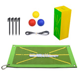 Golf Training Mat for Swing Detection Batting Golf Hitting Mat Golf Training Aid Equipment