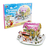 3D Christmas DIY Jigsaw Puzzle