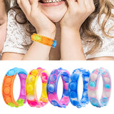 Set of 2Pcs Pop Fidget Toy Fidget Bracelet