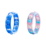 Set of 2Pcs Pop Fidget Toy Fidget Bracelet