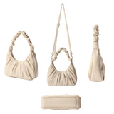 Women's Pleated Underarm Bag