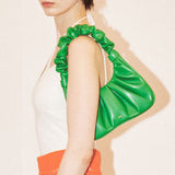 Women's Pleated Underarm Bag