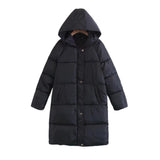 Midi Hooded Puffer Jacket