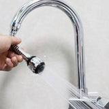 2Pcs Modes Kitchen Sink 360 Flexible Extension Hose Faucet Sprayer Attachment Water Saving Long Nozzle