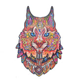 Animal Shape Wooden Jigsaw Puzzles