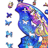 Animal Shape Wooden Jigsaw Puzzles