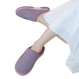 Women Winter Plush Slippers Thick Sole Warm Shoes Home Slippers