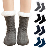 Pair of Thickened Adult Sleep Socks Winter Warm Floor Sock