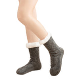 Pair of Thickened Adult Sleep Socks Winter Warm Floor Sock