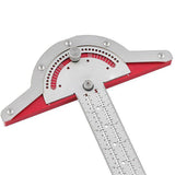 Woodworkers Edge Ruler Adjustable Protractor Angle Finder Stainless Steel Caliper Carpenter Tools